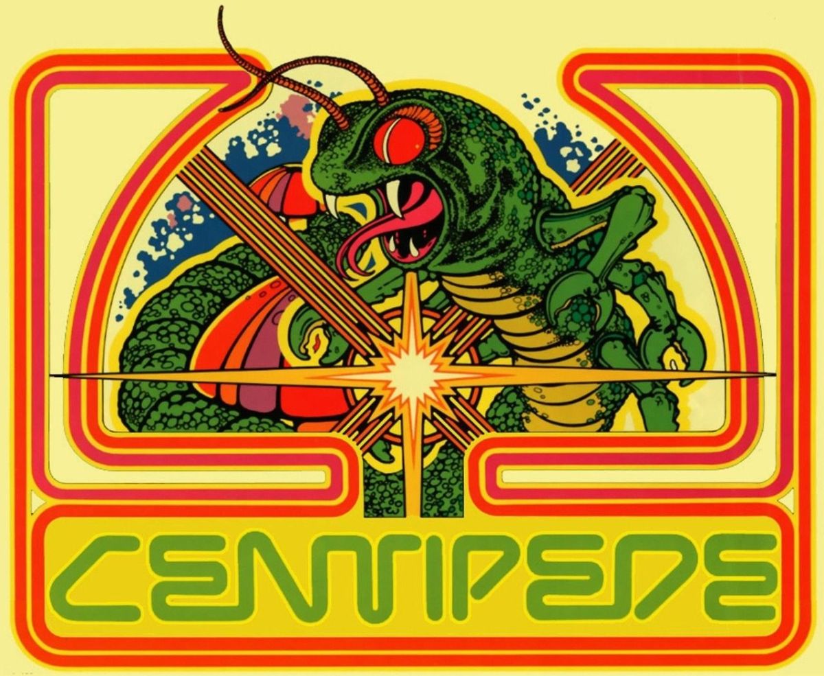 Centipede video game